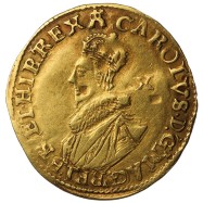 Charles I Gold Double Crown