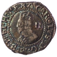 Charles I Silver Halfgroat