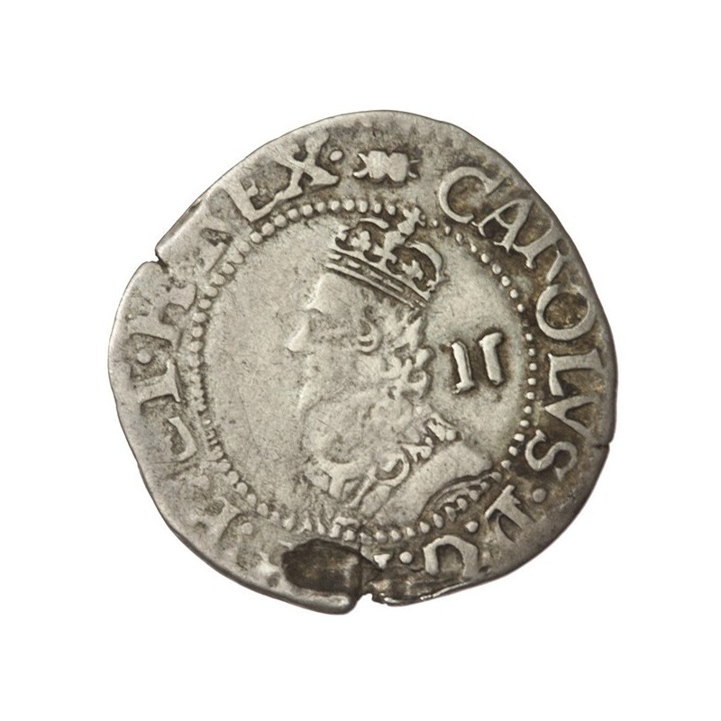 Charles I Silver Aberystwyth Halfgroat 