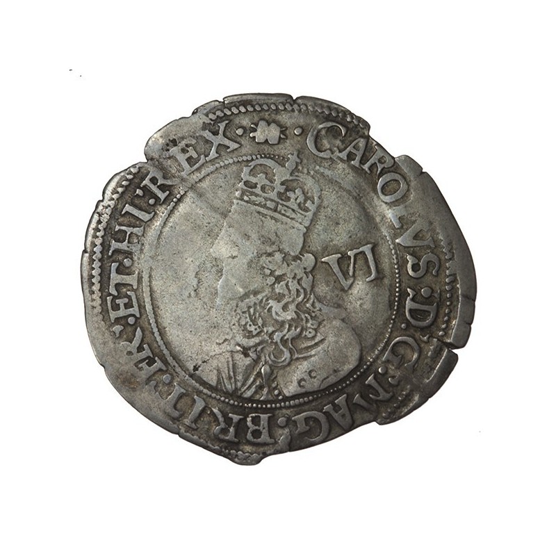 Charles I Oxford Silver Sixpence