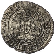 Edward III Silver Halfgroat...