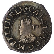 Charles I Silver Halfgroat...