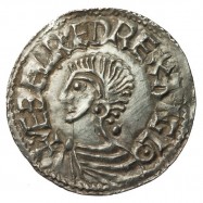 Aethelred II 'Longcross' Silver Penny Exeter