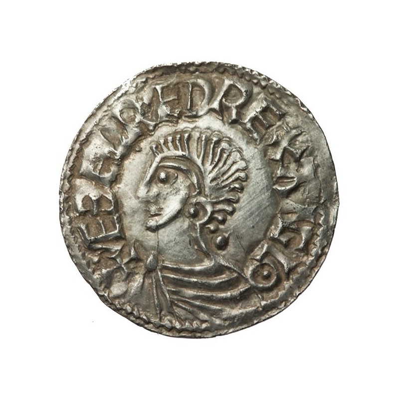 Aethelred II 'Longcross' Silver Penny Exeter