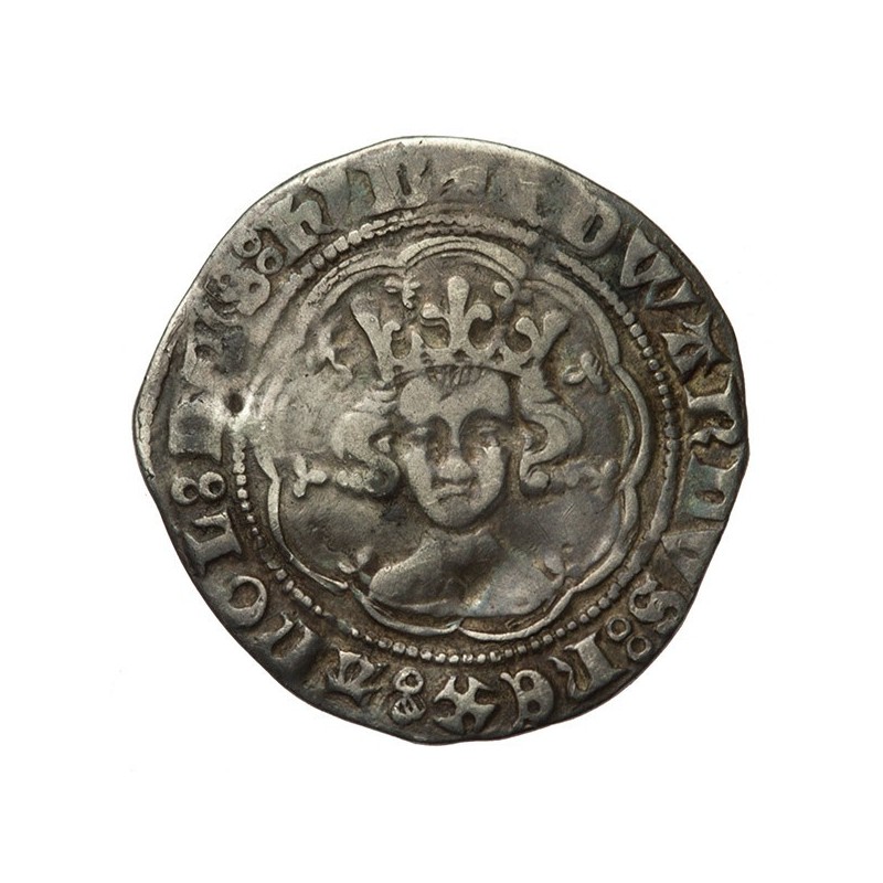 Edward III Silver Halfgroat﻿