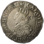 Charles I Silver Shilling -...