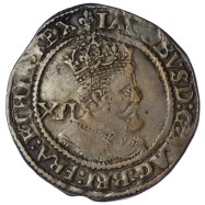 James I Silver Shilling -...