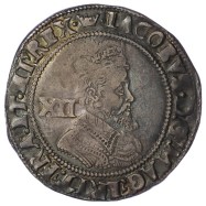 James I Silver Shilling -...