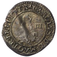 Charles I Silver Threepence...