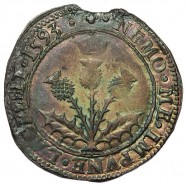 James VI Silver Five Shillings - Scottish 