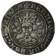 Henry V/VI Silver Halfgroat...
