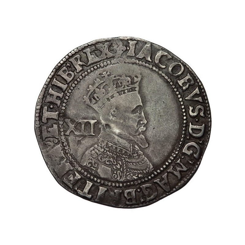 James I Silver Shilling 