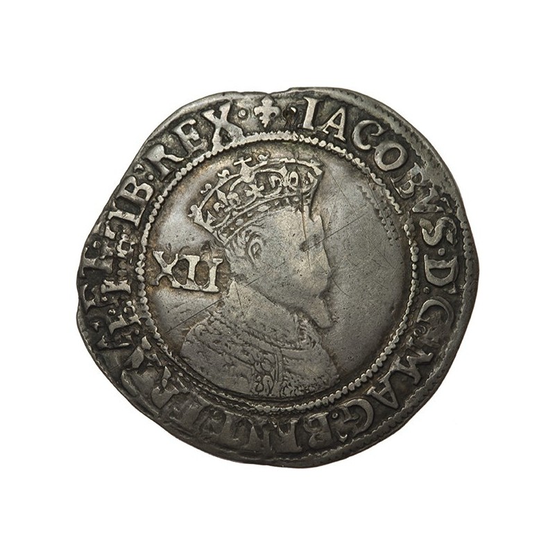 James I Silver Shilling 