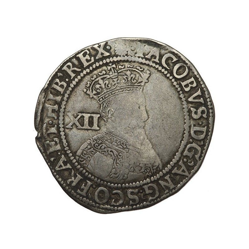 James I Silver Shilling 