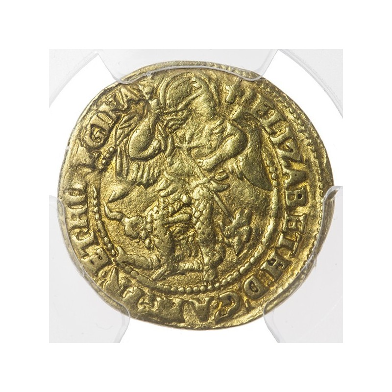 Elizabeth I Gold Half Angel