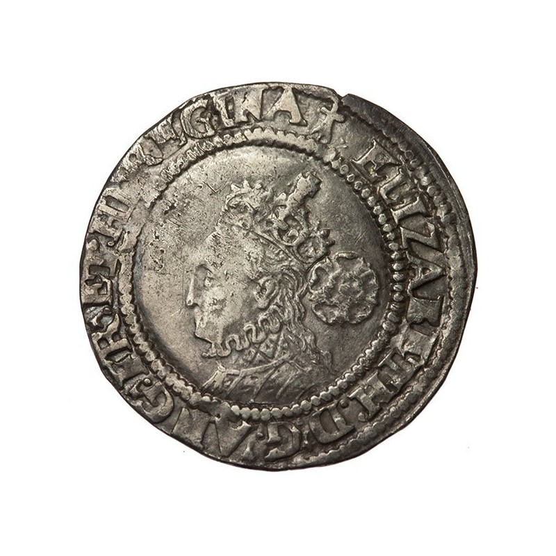 Elizabeth I Silver Sixpence 1572