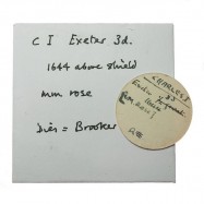 Charles I Silver Exeter Threepence