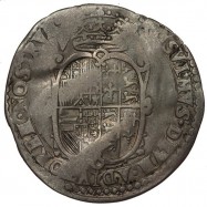 Philip and Mary Silver Sixpence