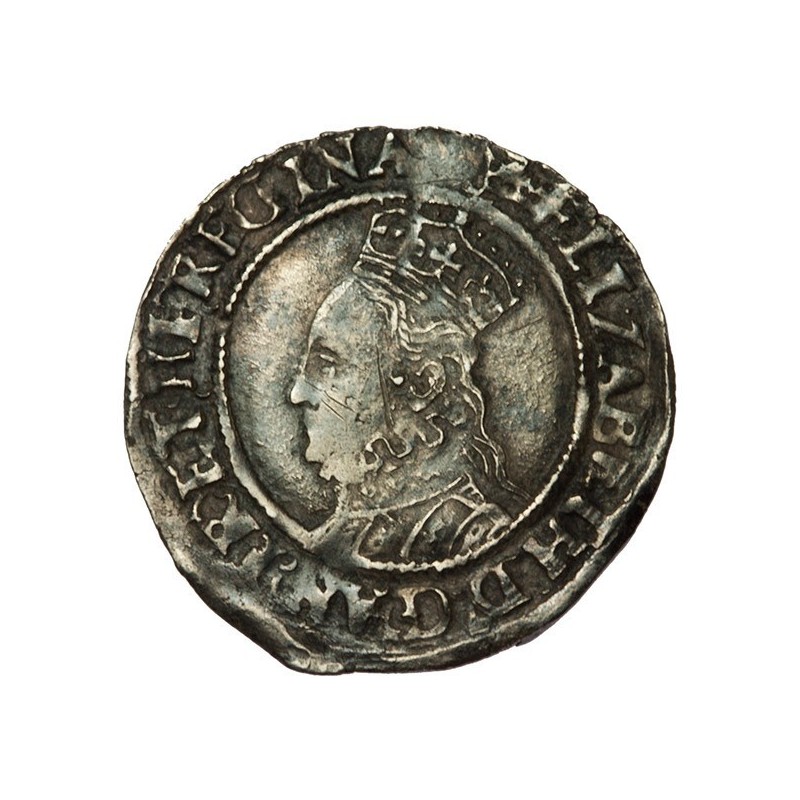 Elizabeth I Silver Halfgroat