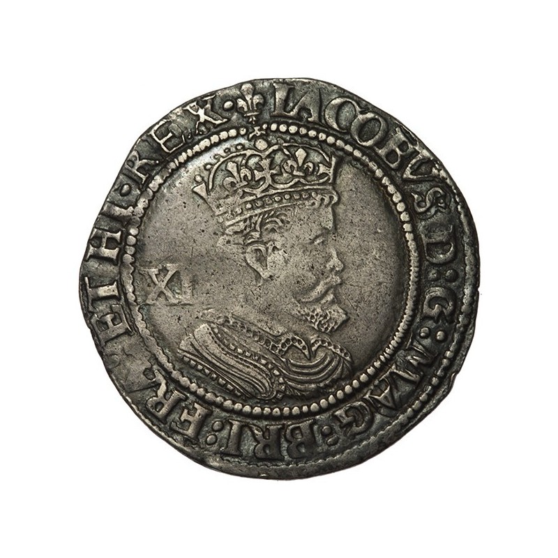 James I Silver Shilling 