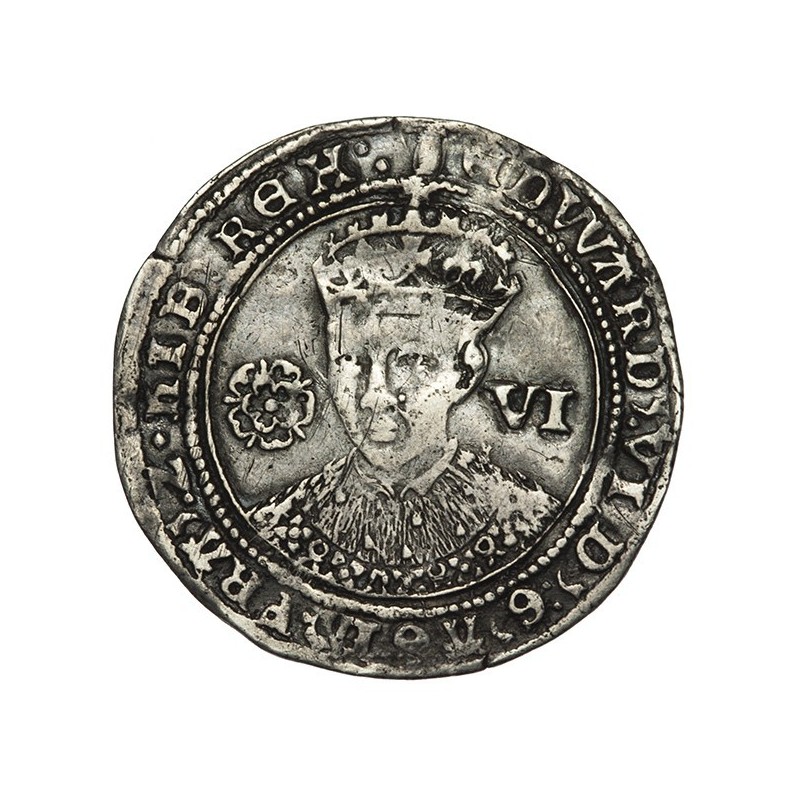 Edward VI Silver Sixpence