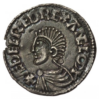 Aethelred II 'Longcross' Silver Penny Bath