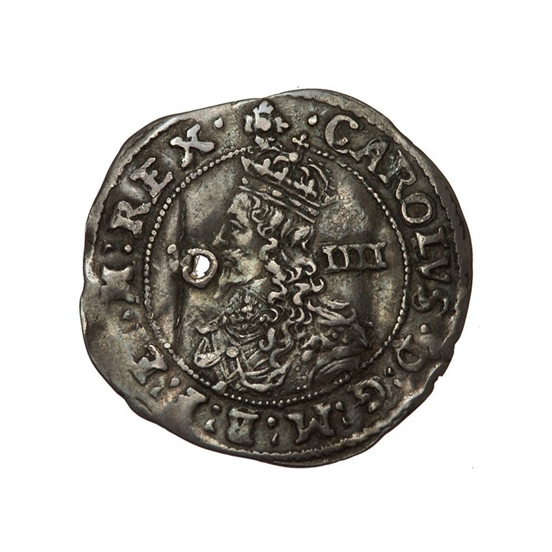 Charles I Oxford Silver Groat