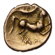 Catuvellauni 'Plastic Type' Gold Quarter Stater