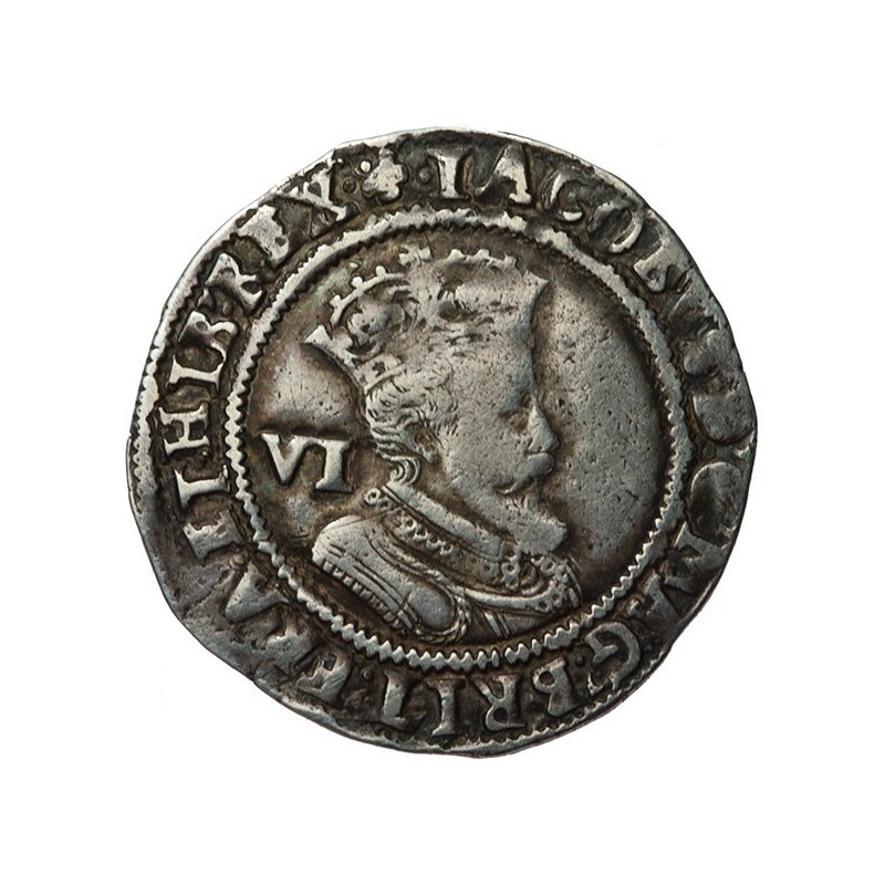 James I Silver Sixpence