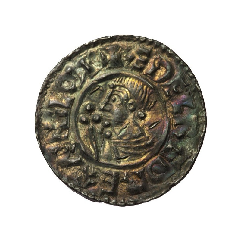 Aethelred II 'CRUX' Silver Penny