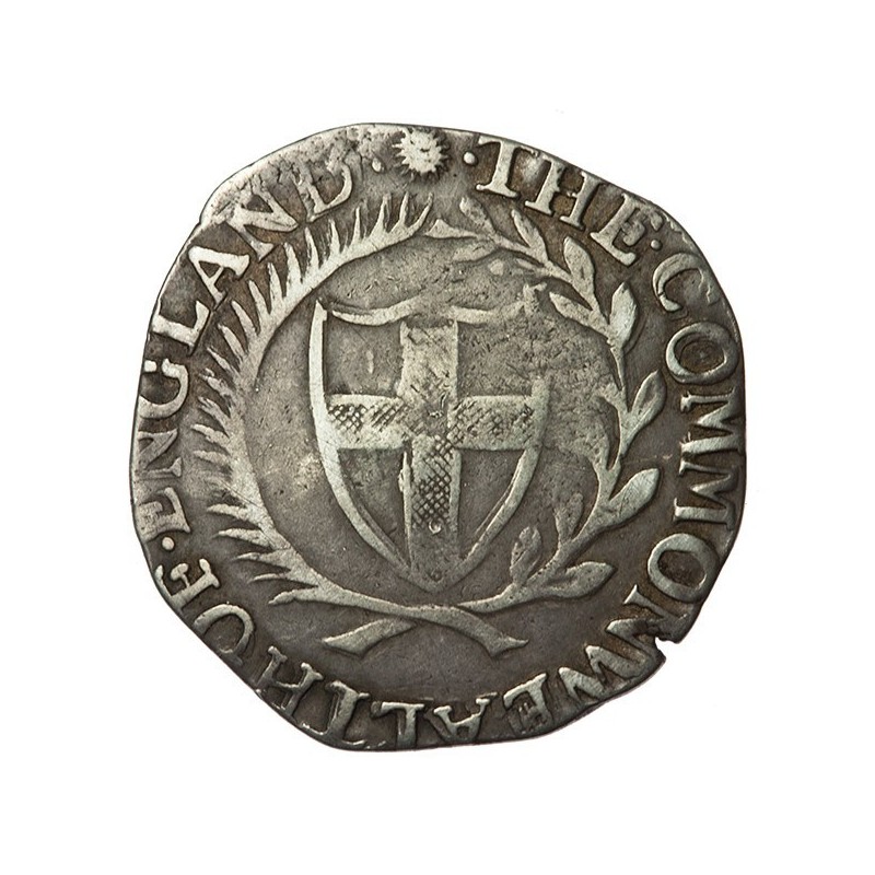 Commonwealth 1656 Silver Shilling