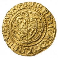 Henry V Gold Quarter Noble Continental Imitation 