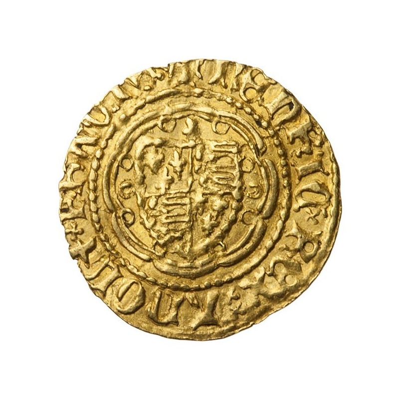 Henry V Gold Quarter Noble Continental Imitation 
