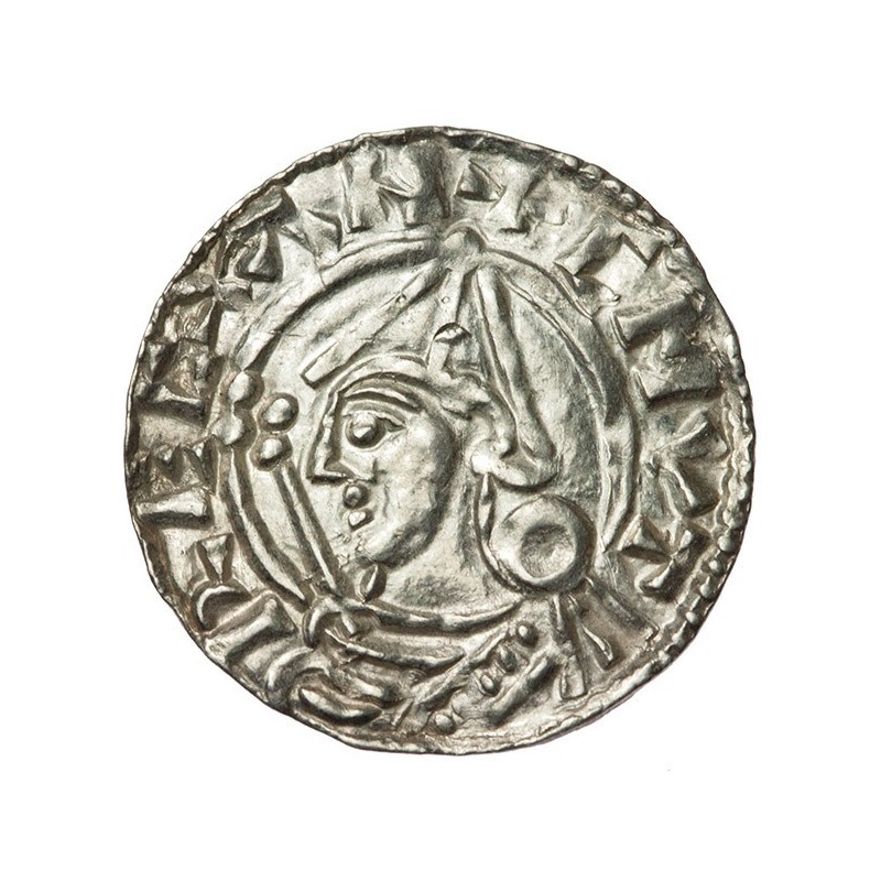 Cnut 'Pointed Helmet' Silver Penny