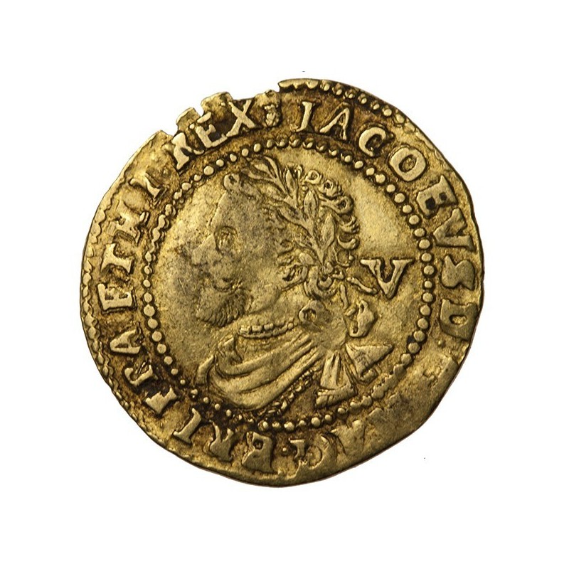 James I Gold Quarter Laurel