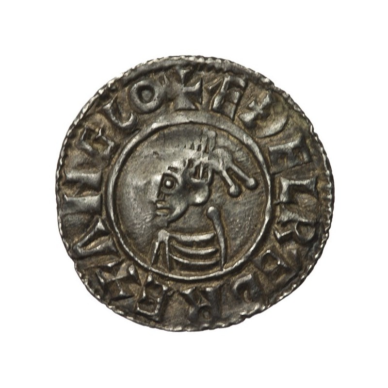 Aethelred II 'Last Small Cross' Silver Penny