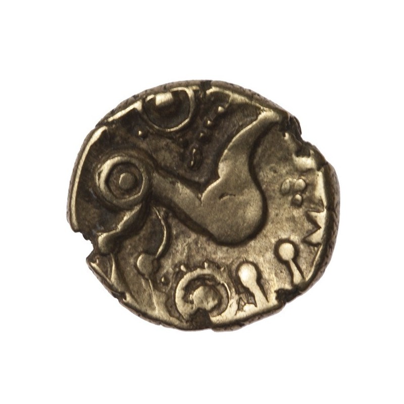 Iceni 'Snettisham Wreath' Gold Quarter Stater