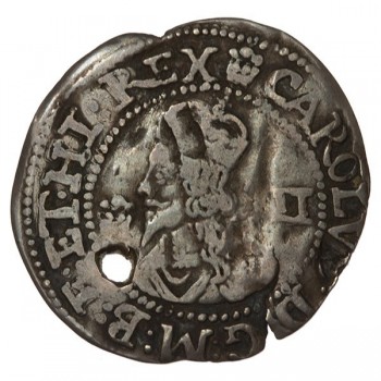 Charles I Silver Bridgnorth Threepence