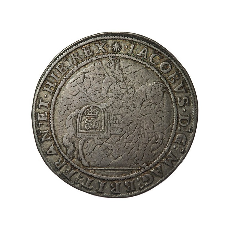 James I Silver Crown