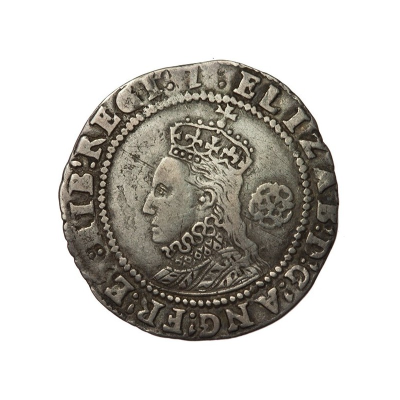 Elizabeth I Silver Sixpence 1602