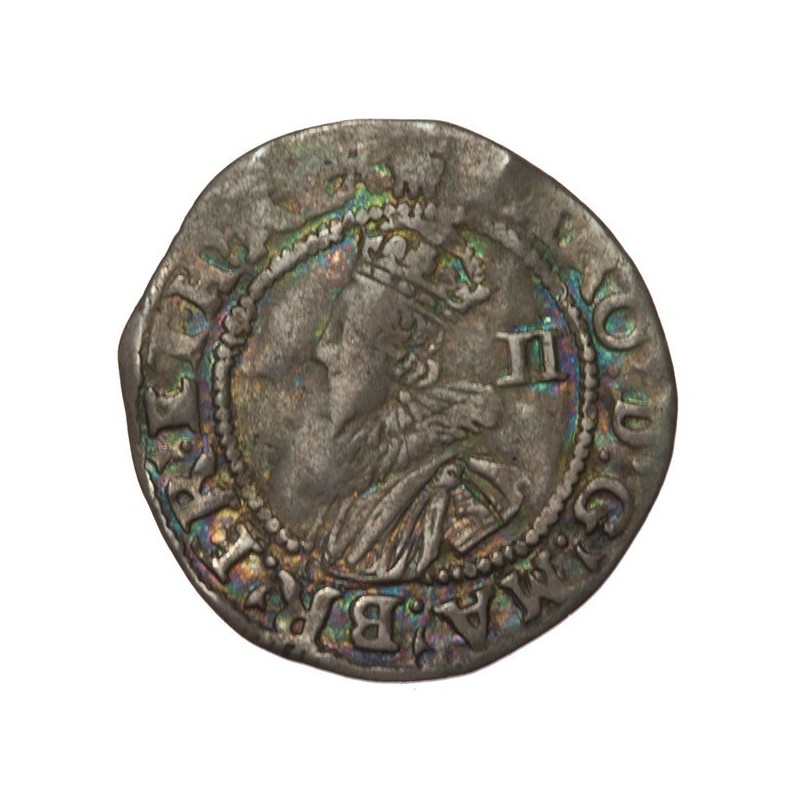 Charles I Silver Halfgroat 