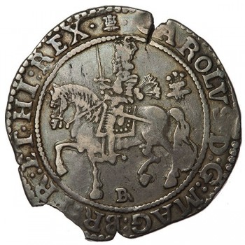 Charles I Silver Bristol Halfcrown