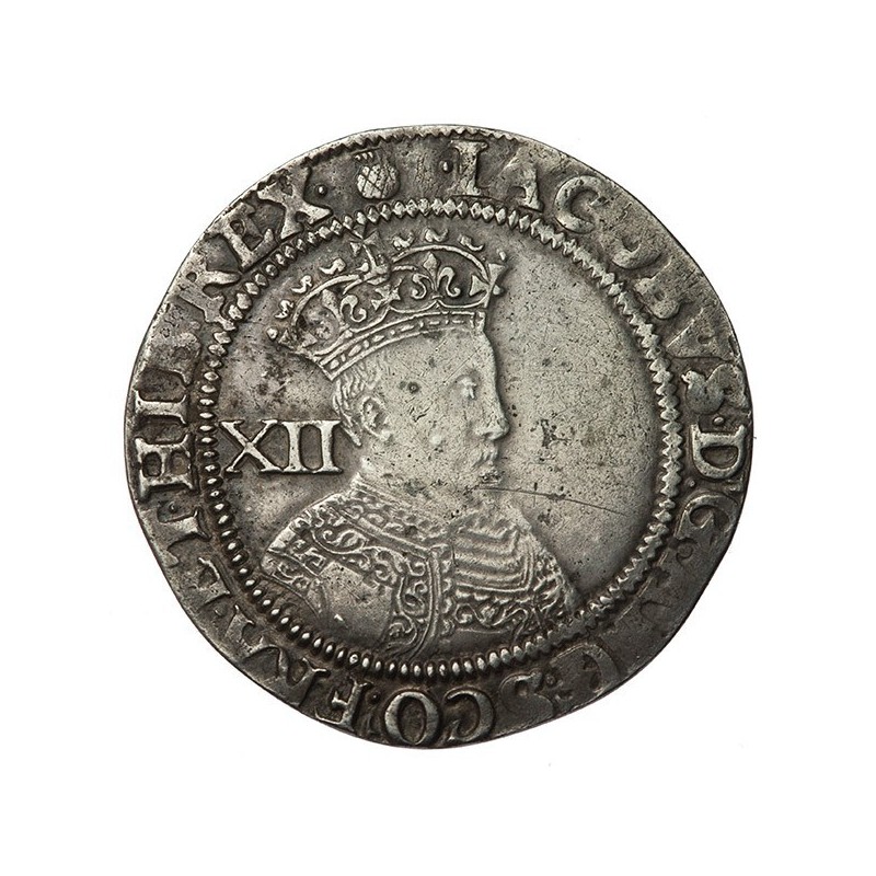 James I Silver Shilling 