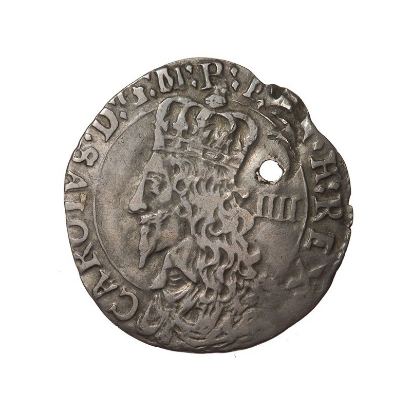 Charles I Oxford Silver Groat