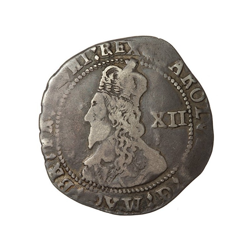 Charles I Oxford Silver Shilling