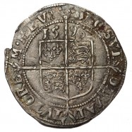 Elizabeth I Silver Sixpence 1595