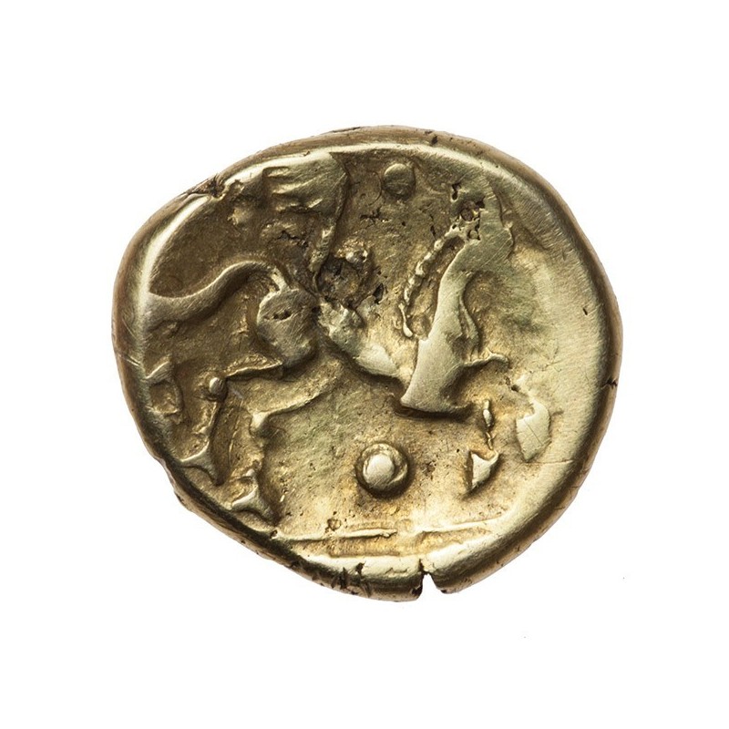 Catuvellauni 'Early Waddon Chase' Gold Stater