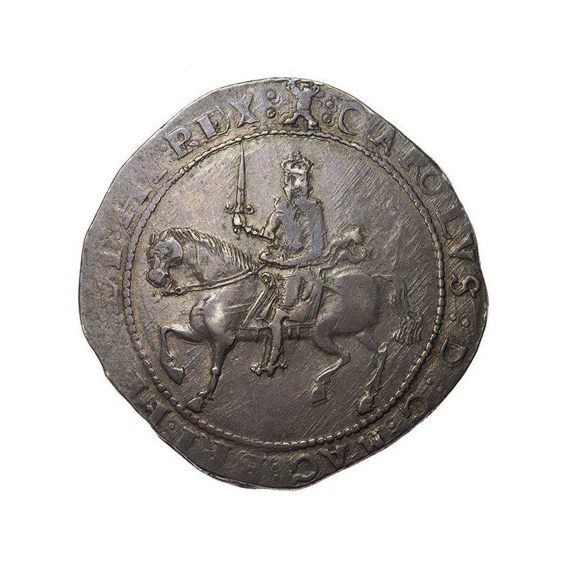 Charles I Exeter Silver Crown