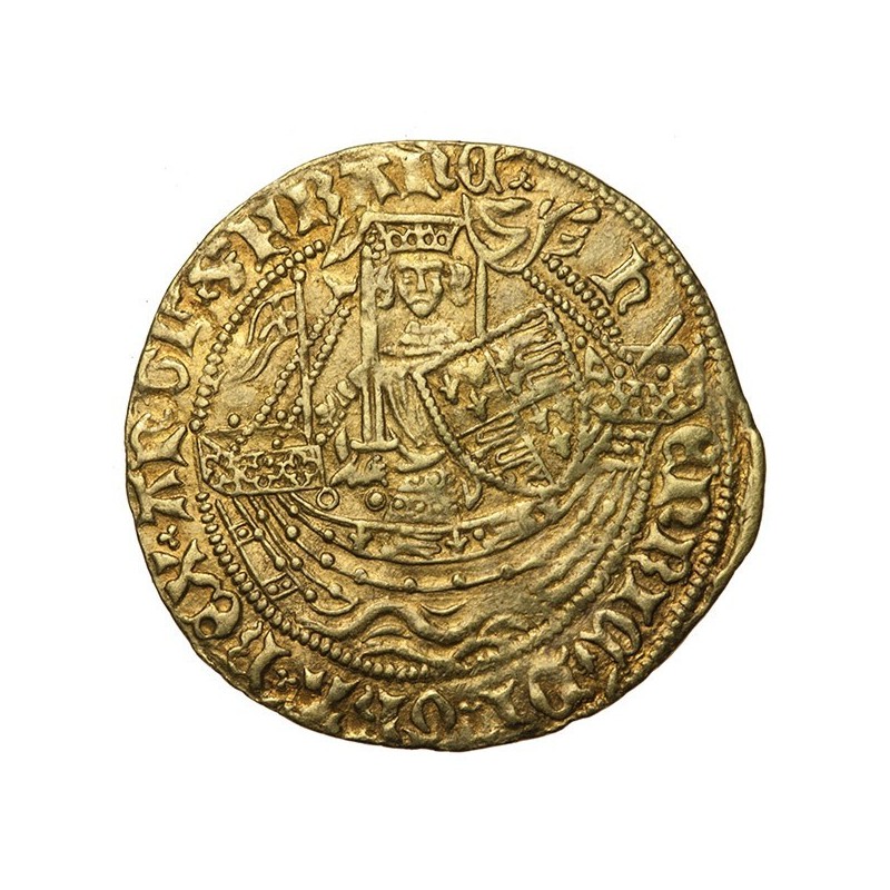 Henry VI Gold Half Noble Calais