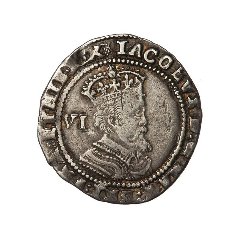 James I Silver Sixpence